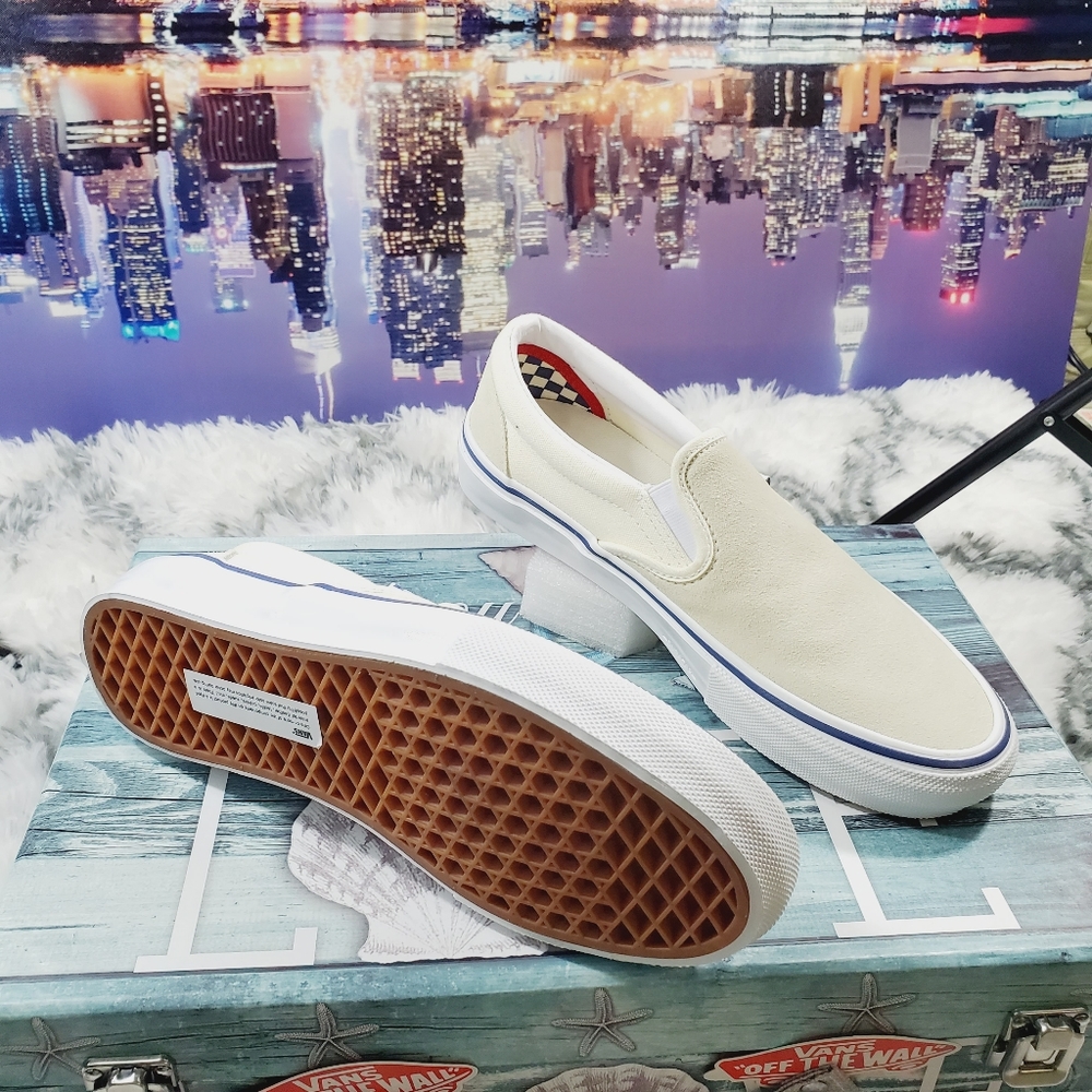 Vans Off White Skate Slip on - Picture 5 of 12